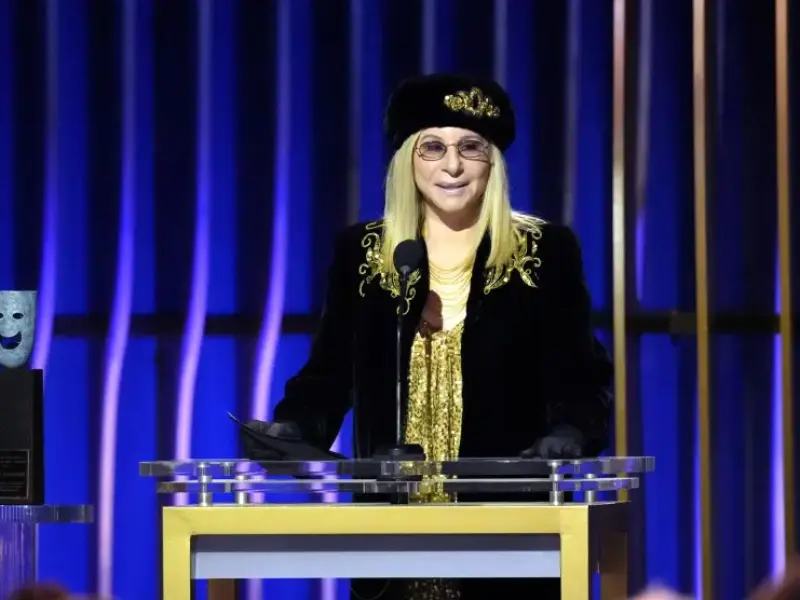 La artista estadounidense Barbra Streisand recibe la Palma de Oro honorífica en el Festival de Cannes