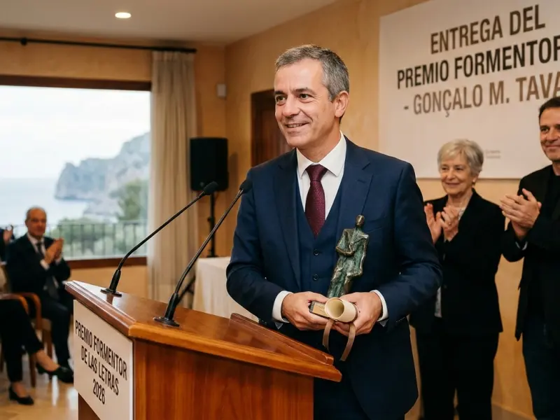 Gonçalo M. Tavares: La arquitectura de la condición humana conquista el Premio Formentor 2026