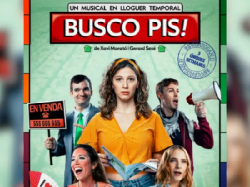           La crisis de la vivienda llega al Teatre Gaudí de la mano de la obra 'Busco Pis!'      