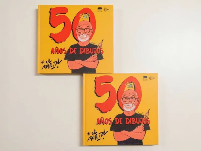 JL Martín presenta su libro 50 años de dibujos